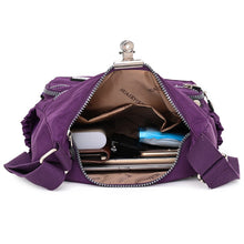 Load image into Gallery viewer, Nylon Womens Water-resistant Crossbody Bag