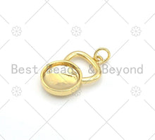 Load image into Gallery viewer, Kettlebell Shape Pendant/Charm,Gold/Silver 10KG Kettlebell Charm, Sku#L578