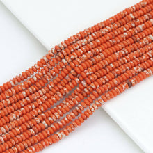 Load image into Gallery viewer, 2x4mm Smooth Rondelle Imperial Jasper Beads, Sku#U2043