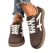 Load image into Gallery viewer, Women's Casual Athletic Sneakers - Lightweight Lace-Up Low-Top Shoes
