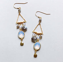 Load image into Gallery viewer, Rainbow Chandie Earrings