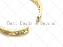 Load image into Gallery viewer, CZ Evil Eye Bangle Bracelet, Sku#X172
