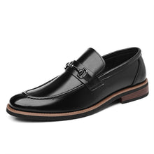 Load image into Gallery viewer, Men's Pointed Toe Business Dress Shoes - Breathable Non-Slip Leather Oxfords