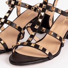 Load image into Gallery viewer, The Nejapa Black Multi Strap Leather Women Sandal
