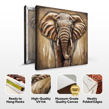 Load image into Gallery viewer, 3D Elephant Wall Art