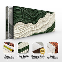 Load image into Gallery viewer, Green Rivers Abstract Wall Art VIII
