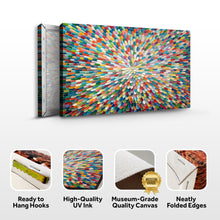 Load image into Gallery viewer, Radiant Bloom Abstract Wall Art