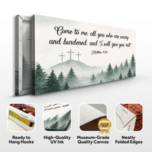 Load image into Gallery viewer, Come To Me - Matthew 11:28 Faith Sign II