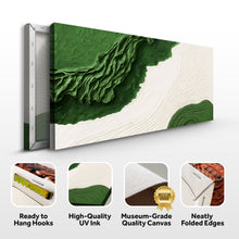 Load image into Gallery viewer, Green Rivers Abstract Wall Art IX
