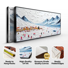 Load image into Gallery viewer, Snow Mountain Abstract Wall Art II