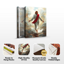 Load image into Gallery viewer, Jesus Christ Walking On Water Faith Wall Art IX
