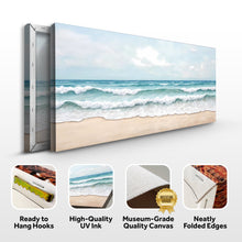Load image into Gallery viewer, Serene Ocean Wave Coastal Wall Art