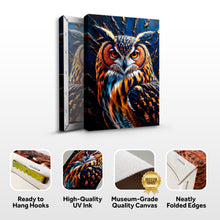 Load image into Gallery viewer, Abstract Owl Wall Art
