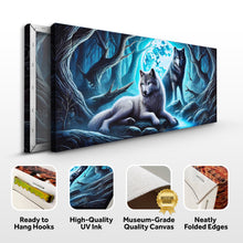 Load image into Gallery viewer, 3D Wolves Wall Art