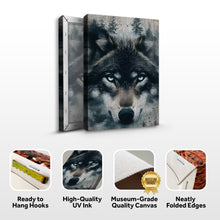 Load image into Gallery viewer, Wolf Double Exposure Wall Art III