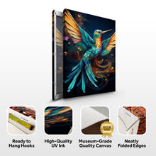 Load image into Gallery viewer, Humming Bird Abstract Wall Art II