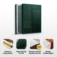 Load image into Gallery viewer, Green Abstract Patterns Wall Art