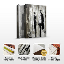 Load image into Gallery viewer, Beige &amp; Black Minimalist Wall Art