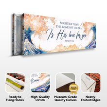 Load image into Gallery viewer, Mightier Than the Waves of the Sea Psalm 93:4 Faith Sign IV