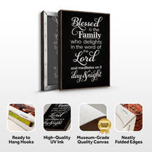 Load image into Gallery viewer, Blessed Is The Family Faith Sign II