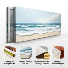 Load image into Gallery viewer, Serene Ocean Wave Coastal Wall Art XIV