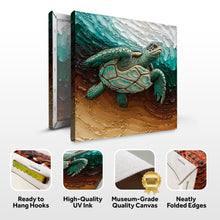 Load image into Gallery viewer, 3D Turtle Wall Art