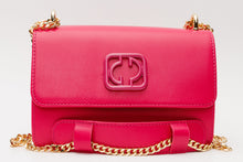 Load image into Gallery viewer, The Maneadero Fuchsia Leather Handbag