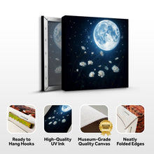 Load image into Gallery viewer, Lunar Canvas Wall Art