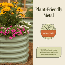 Load image into Gallery viewer, Gro-Rite "No Tools Needed" Premium Metal Raised Garden Bed Kit
