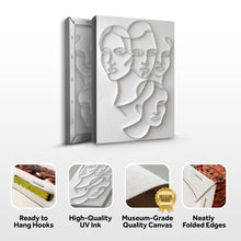 Load image into Gallery viewer, 3D Minimalist Faces Wall Art