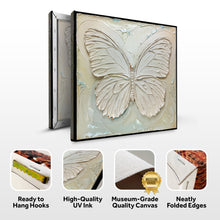 Load image into Gallery viewer, 3D White Butterfly Wall Art