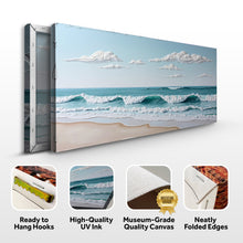 Load image into Gallery viewer, Serene Ocean Wave Coastal Wall Art XI
