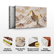 Load image into Gallery viewer, Golden Peaks Wall Art
