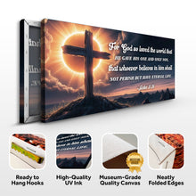 Load image into Gallery viewer, John 3:16: For God So Loved The World Faith Sign VII