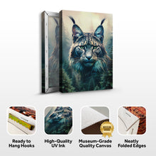 Load image into Gallery viewer, Lynx Double Exposure Wall Art