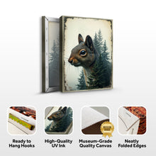 Load image into Gallery viewer, Squirrel Double Exposure Wall Art