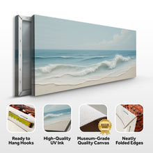 Load image into Gallery viewer, Serene Ocean Wave Coastal Wall Art VIII