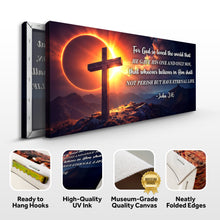 Load image into Gallery viewer, John 3:16: For God So Loved The World Faith Sign III