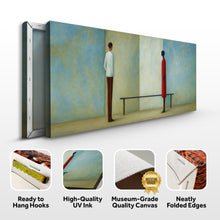 Load image into Gallery viewer, Confrontation Abstract Wall Art