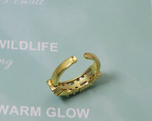 Load image into Gallery viewer, Rectangle CZ Adjustable Ring, Sku#LD211