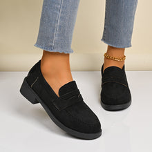 Load image into Gallery viewer, Women's Vintage Suede Loafers - British Style Slip-On Shoes