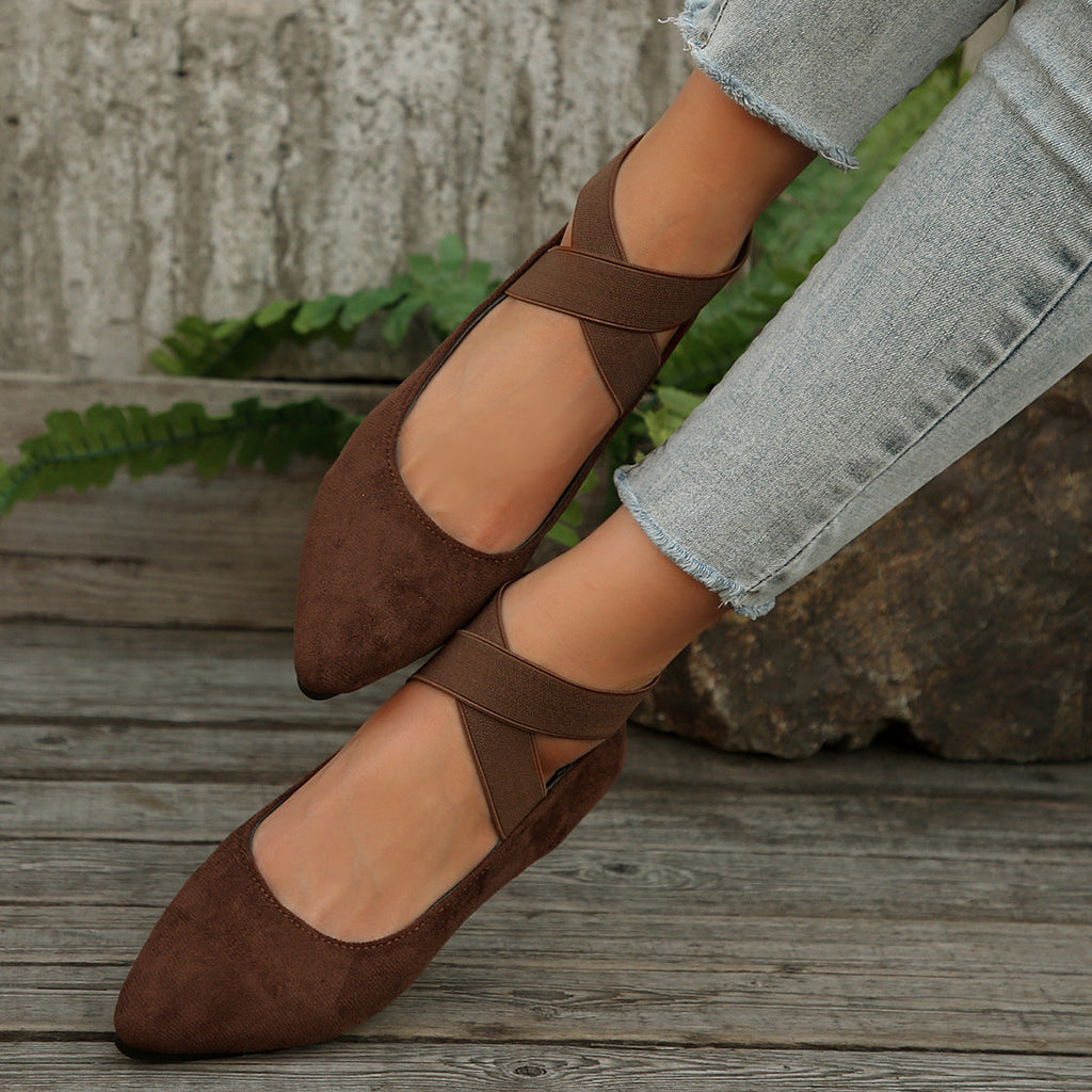 Women's Plus Size Casual Loafers - Comfortable Slip-On Dress Shoes