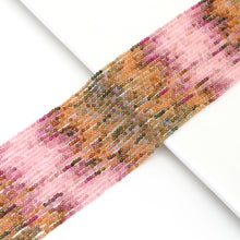 Load image into Gallery viewer, 2mm Multicolor Tourmaline Round Faceted Beads, Sku#U1739