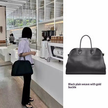 Load image into Gallery viewer, Women's Textured Suede Commuter Tote Bag - Premium PU Leather Handbag with Multiple Compartments