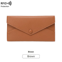 Load image into Gallery viewer, RFID Anti-Theft Women's Wallet - Waterproof Lightweight PU Leather Wallet