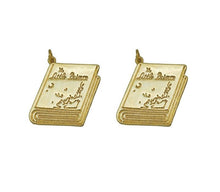 Load image into Gallery viewer, CZ Book Shape Charm, Sku#L661