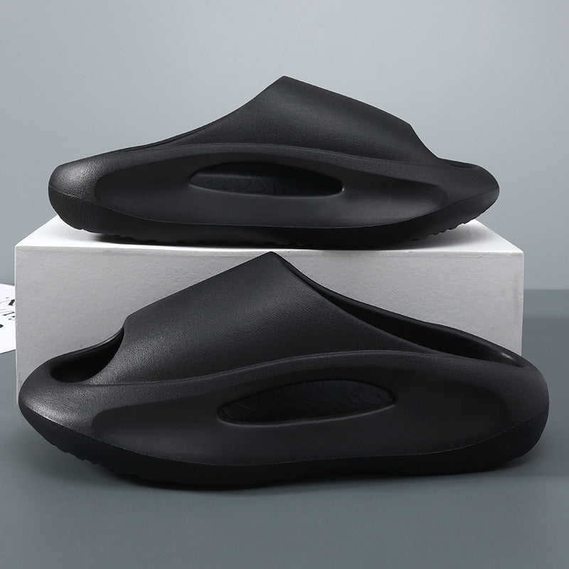 Peep Toe EVA Slippers – Unisex Hollow Sports Beach Slides