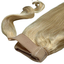 Load image into Gallery viewer, Bleach Blonde 100% Human Hair Ponytail Extension