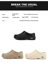 Load image into Gallery viewer, Professional Non-Slip Chef &amp; Medical Work Shoes for Men - Waterproof EVA Comfort Footwear