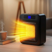 Load image into Gallery viewer, Space Heater for Indoor Use – 1500W Ceramic with Remote &amp; Timer